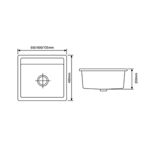Vendita calda prezzo all'ingrosso moderno composito di quarzo granito bianco <span class=keywords><strong>lavello</strong></span> da <span class=keywords><strong>cucina</strong></span> - Product Image 6