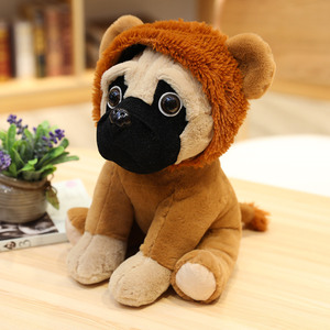 Juguete de peluche de simulación de transformación de sombrero de perro creativo, muñeco de oso Súper suave, relleno de algodón PP, Idea de regalo para actividad, <span class=keywords><strong>taza</strong></span> de malla - Product Image 2