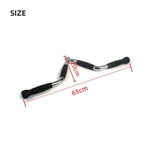 Machine à câble de haute qualité poignée d'entraînement arrière intégrée accessoire de gymnastique sous la traction en forme de V barre de presse vers le bas - Product Image 3