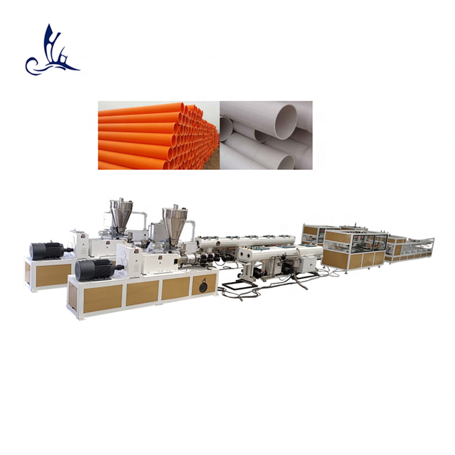 High Speed Drip Irrigation Tube Building Material Product PVC Pipe Production Line Twin Screw Plastic Extruder Making Machine