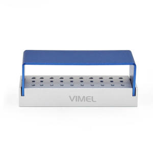 Support pour instruments dentaires pour organiser des supports à fraises à 30 trous et des fraises à grande vitesse, comprend un rangement pour les fraises - Product Image 1