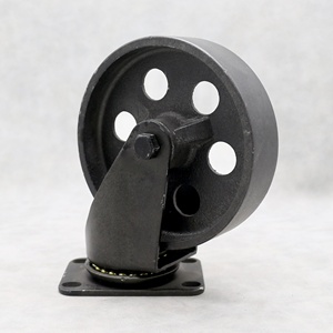 Uzzdss — roues de meuble pivotantes de 5 pouces, 125mm, antiques, en fer - Product Image 2