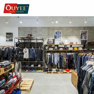 Moda de fábrica, decoración pequeña moderna, tiendas de ropa, diseño de tienda minorista - Product Image 2