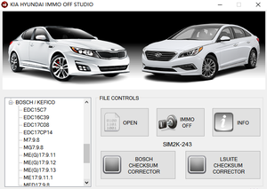 สำหรับ Kia สำหรับ Hyundai IMMO OFF Studio ใช้งานร่วมกับ <span class=keywords><strong>KEYGEN</strong></span> แบบออฟไลน์ไม่จำกัดจำนวน สำหรับ S-IMENS C-ONTIMENTAL S-IMK D-ELPHI B-S-H K-EFICO - Product Image 6