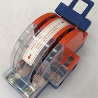 Interrupteur couteau à Double injection, lame interchangeable, Orange, professionnel, livraison gratuite, 2P100A