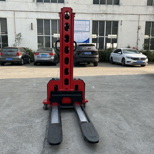 Batería Walkie <span class=keywords><strong>Stacker</strong></span> Carretilla elevadora 0,5 Ton <span class=keywords><strong>Auto</strong></span> Lift Self Loading Pallet <span class=keywords><strong>Stacker</strong></span> - Product Image 3