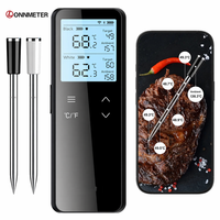 Thermomètre alimentaire numérique sans fil WiFi en ABS avec indice de protection IP67, personnalisable OEM/ODM