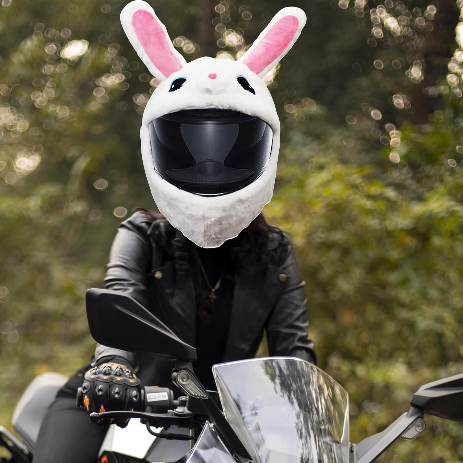 funny face motorcycle helmets Moto Loot Helmet Cover for Helmet, Fun Rides and Gifts (Cover Only. Helmet Not Included) Suitable for almost all Motorcycle Helmets sizes Quality Wholesale motorcycle helmet plush