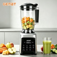 6L Professionele Commerciële Voedselblender, Heavy Duty Industriële Multifunctionele Touch Mixer Grinder Blender Machine