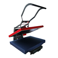 Presse à chaud magnétique manuelle à plateau coulissant robuste pour T-shirts 80x100CM, imprimante à plat de sublimation LCD