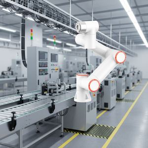 Robot de soudage MIG collaboratif à 6 axes Megmeet, contrôlé par PLC, machine automatique à moteur avec charge utile de 5 kg, IP54/IP65 - Product Image 5