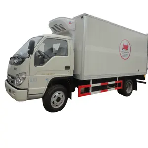 Cheap Price Forland 4*2 RHD Mobile Freezer Van Refrigerator Cargo Truck Ice Cream Truck Smaller 3T Cold Van Box Vehicle For Sale