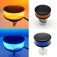 Balise d'avertissement mini LED SMBX SM819EC avec support magnétique puissant, lumière de sécurité étanche pour véhicules et visibilité d'urgence