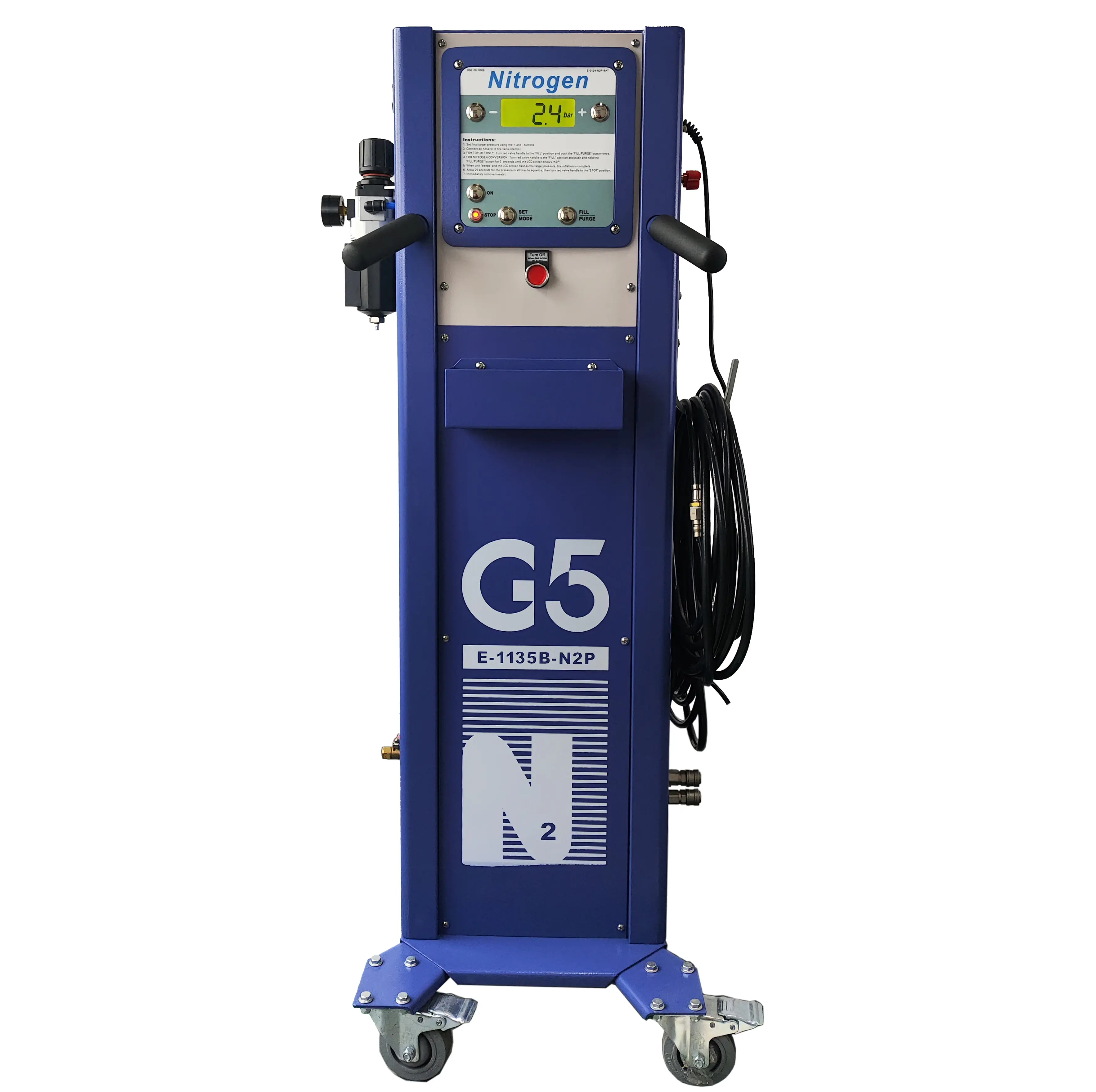 Generador de nitrógeno G5, inflador de neumáticos, calibre Digital, bombas de aire inflables, otro equipo de vehículo, infladores de neumáticos de nitrógeno