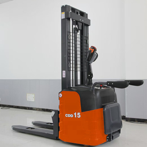 Buona vendita semovente elettrico Stacker 1.5 Ton 2 Ton 3M altezza di sollevamento Semi elettrico Stacker - Product Image 1