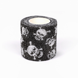 Factory Wholesale 5cm X 4.5m Tattoo Grip Tape Self Adhesive Cohesive Elastic Bandage <b>Wrap</b> for Tattoo Machine Grip - Product Image 5