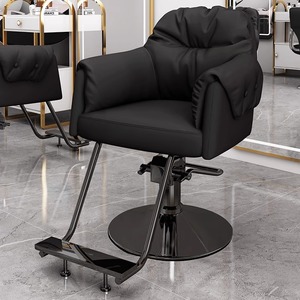Modern Hydraulic <b>Barber</b> <b>Chair</b> 360 Degree Swivel Height Adjustable Salon Styling <b>Chair</b> with Footrest - Product Image 6