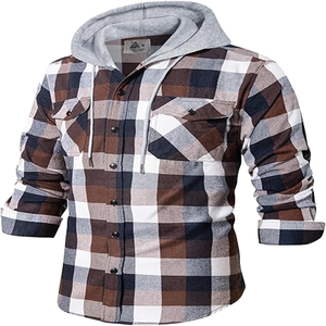 Camisa de Franela de Verano para Hombre, Corte Regular, Talla Grande, Transpirable, de Secado Rápido, Ecológica, 100% Algodón, con Estampado Floral - Product Image 1