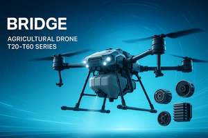 Batterie Li-ion rechargeable Agras T16 T20 18000mAh pour drones agricoles UAV, matériau Lipo, noir, durable - Product Image 6