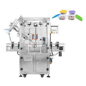 Máquina automática de sellado, suministro de fábrica, contenedor <span class=keywords><strong>Deli</strong></span>, tapa a presión de plástico, precio - Product Image 2