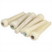 Wholesale Quality Rosewood Endpin Pure Abalone Bone Bridge Pins Stringed Instruments Parts Accessories for Acoustic Ukulele