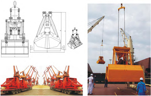 2 حبال و 4 حبال دلو ميكانيكي لقشرة المحار لنقل الفحم والحجر الرملي - Product Image 5