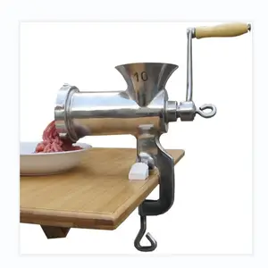 Manual Stainless Steel Alloy Aluminum Enema Mincer Machine Meat Grinder