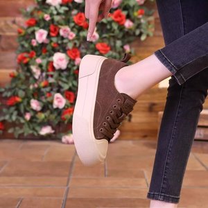 Chaussures en toile à semelle épaisse tendance, confortables, antidérapantes, décontractées, polyvalentes, pour femmes - Product Image 6