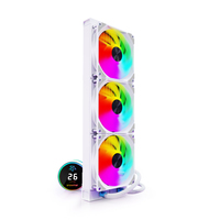 Refroidisseur de processeur AIO SNOWMAN, refroidissement liquide pour ordinateur de jeu, radiateur en cuivre universel 360 mm, refroidisseur de processeur AIO