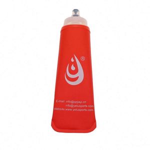 Bouteille d'eau souple pliable à haute capacité, vente chaude, TPU, 250 ml, 300 ml, 500 ml - Product Image 2