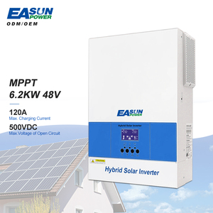 Easun điện 6.2kW Off Grid lai biến tần 100A MPPT năng lượng mặt trời điều khiển với wifi - Product Image 1
