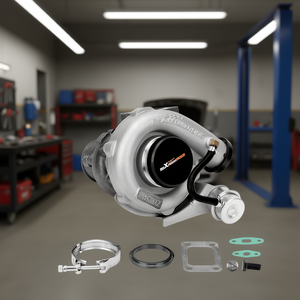 Turbocompresor T04E T3 T4 .63A R 420HP con Válvula de Descarga Interna V-Band 29256572 para Actualización y Reequipamiento - Product Image 2