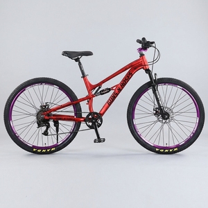 Vélo <span class=keywords><strong>VTT</strong></span> tout suspendu en gros, double amortisseur, 24/26/27,5 pouces, pour hommes et femmes, idéal tout-terrain - Product Image 4