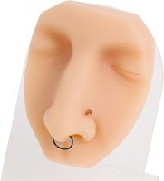 Modelo de silicona para tatuajes, suturas e inyecciones, simulador de partes del cuerpo humano: oreja, nariz, labio, ombligo, piercing, con certificación CE/ISO