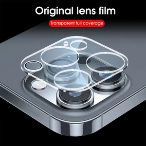 Film protecteur d'objectif 3D pour mode nuit pour iPhone 12 13 14 15 16 Pro Max, verre trempé anti-rayures pour protection de l'objectif arrière - Product Image 2