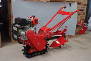 Nouveau produit 2026 : Micro-motoculteur agricole à chenilles, moteur essence 7 CV, haute productivité - Product Image 4