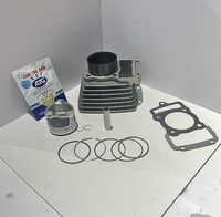 Kit cylindre complet NIXIMI Original Zongshen CG200 4 soupapes, refroidissement par eau, 4 temps, haute puissance pour moto et tricycle à 3 roues