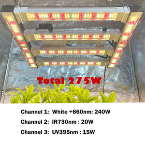 Mới nhất <span class=keywords><strong>2025</strong></span> cân bằng ppfd 3-kênh điều khiển mờ 240W 320W dẫn phát triển ánh sáng trong nhà cây UV IR lm301h EVO phát triển dẫn ánh sáng - Product Image 2