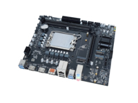 Placa BASE DE ORDENADOR OEM/ODM H81Desktop H81 Chipset 1000M placa base de escritorio para juegos placa base de PC DDR3 de doble canal para piezas de PC
