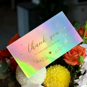 <span class=keywords><strong>Tarjeta</strong></span> <span class=keywords><strong>de</strong></span> Agradecimiento Comercial con Logotipo <span class=keywords><strong>de</strong></span> Diseño Personalizado por la Compra en Mi Pequeña Empresa, Decoración para Caja <span class=keywords><strong>de</strong></span> Regalo - Product Image 1