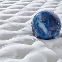 Matelas hybride de luxe à ressorts ensachés miniatures, taille King Queen, matelas double à ressorts ensachés pour hôtel