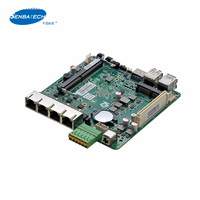 Routeur pare-feu Pfsense STX-R41V 4lan J4125 avec 4 ports Ethernet, 2 x TTL Mini-pcie Multi Lan Pare-feu tout-en-un Carte mère