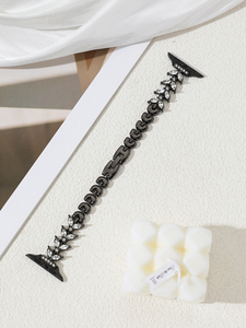 Populaire pour femme diamant chaîne <span class=keywords><strong>Bracelet</strong></span> bande <span class=keywords><strong>bracelet</strong></span> de montre en métal pour <span class=keywords><strong>Apple</strong></span> 38mm/40mm/41mm/42mm/44mm/45mm/49mm pièces de montre - Product Image 3