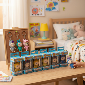 Portachiavi Funko Pop in peluche, personaggio dei cartoni animati in 3D, regalo per bambini e collezionisti - Product Image 3