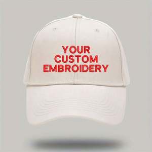 Casquette de baseball personnalisée brodée pour couple, en tissu éponge sportif, ajustable, en coton, MOQ une pièce, cadeau tendance pour lui et elle - Product Image 5