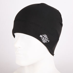 Özel Logo bisiklet dağcılık şapka saten kaplı bisiklet sürme yürüyüş bere nakış Logo Unisex spor kayak kafatası kap - Product Image 3