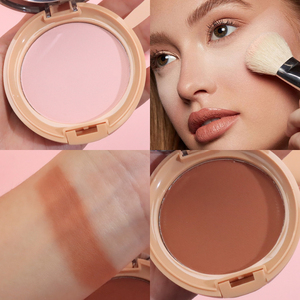 Cosmetici trucco Private Label blu opaco cielo e nuvola di controllo olio compatto <span class=keywords><strong>in</strong></span> polvere eco-friendly premuta impostazione polvere - Product Image 3