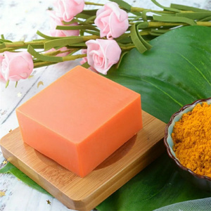 Nhãn Hiệu Riêng Tự Nhiên Hữu Cơ Làm Sáng Tumeric Xà Phòng Handmade Chăm Sóc Da Mặt Cơ Thể Nghệ Thanh Xà Phòng Cho Da Làm Trắng - Product Image 3