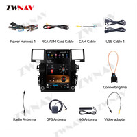 Radio de coche ZWNAV para Range Rover Land Rover Sport 2005-2009 pantalla táctil Bluetooth Radio de coche Carplay navegación GPS Playstore