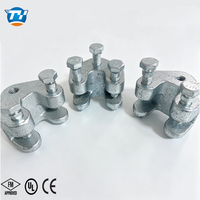 Adaptateur de barre de soutien UTT11 pour poutre en acier H jusqu'à 16 mm, connecteur de tuyau sismique avec boulon de cisaillement détachable